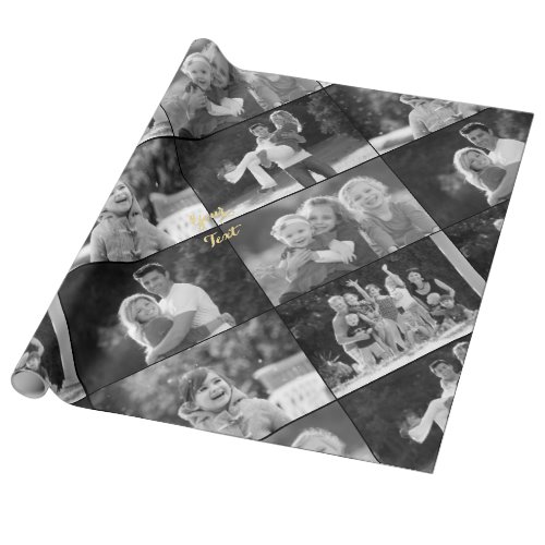 Vipul Sharma Erstellen Sie Vintage Schwarz Weiss Fotocollage Geschenkpapier T Co 9wbzv9hfpt Grafik Design Geschenk
