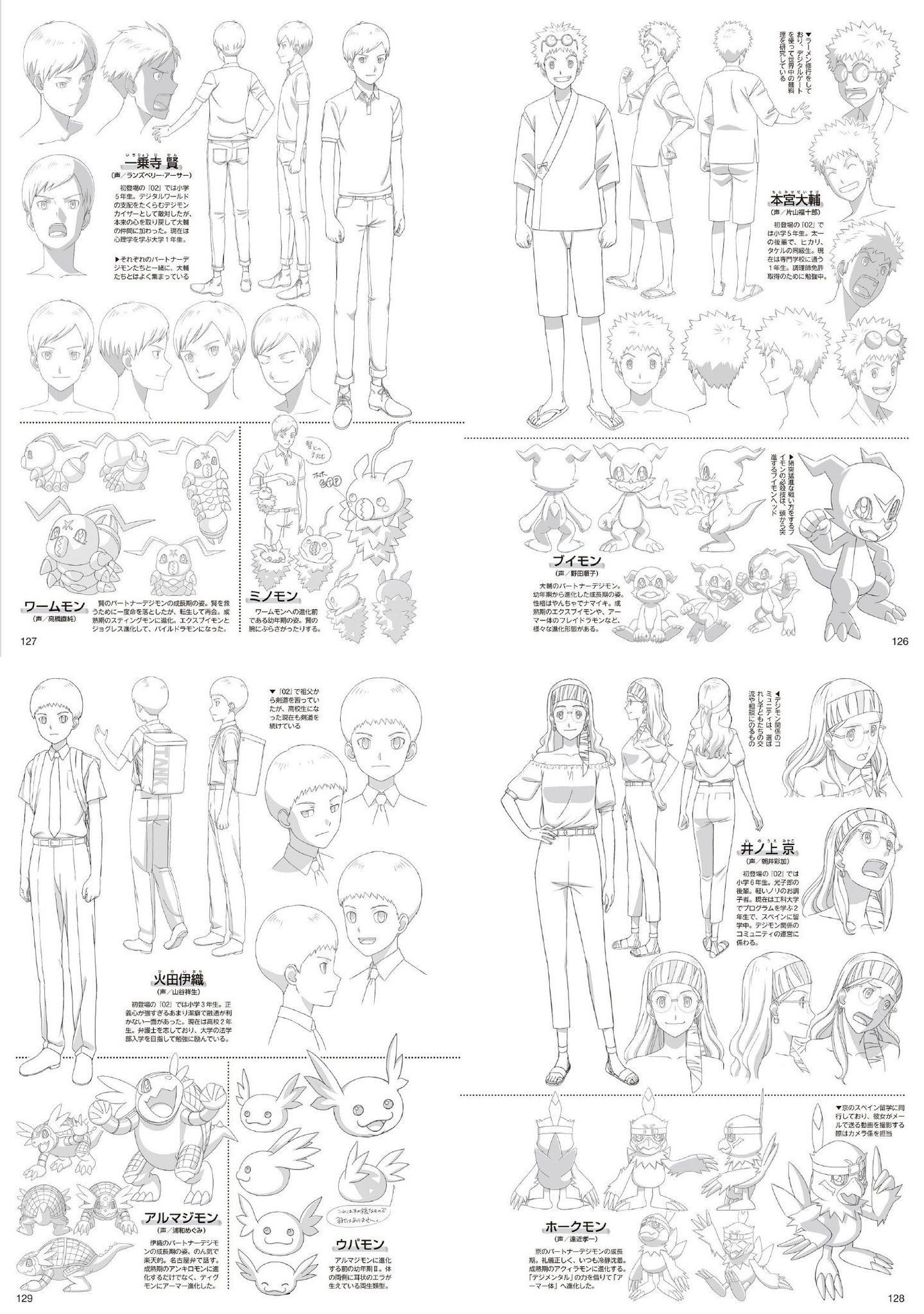With The Will Digimon Forums News Podcast We Have A Nice Batch Of Pages Of Production Artwork For Digimon Adventure Last Evolution Kizuna Covering Basically Every Character More At Wtw With The Will Digimon Forums News Podcast We Have A Nice Batch Of Pages Of Production Artwork For Digimon Adventure Last Evolution Kizuna Covering Basically Every Character More At Wtw