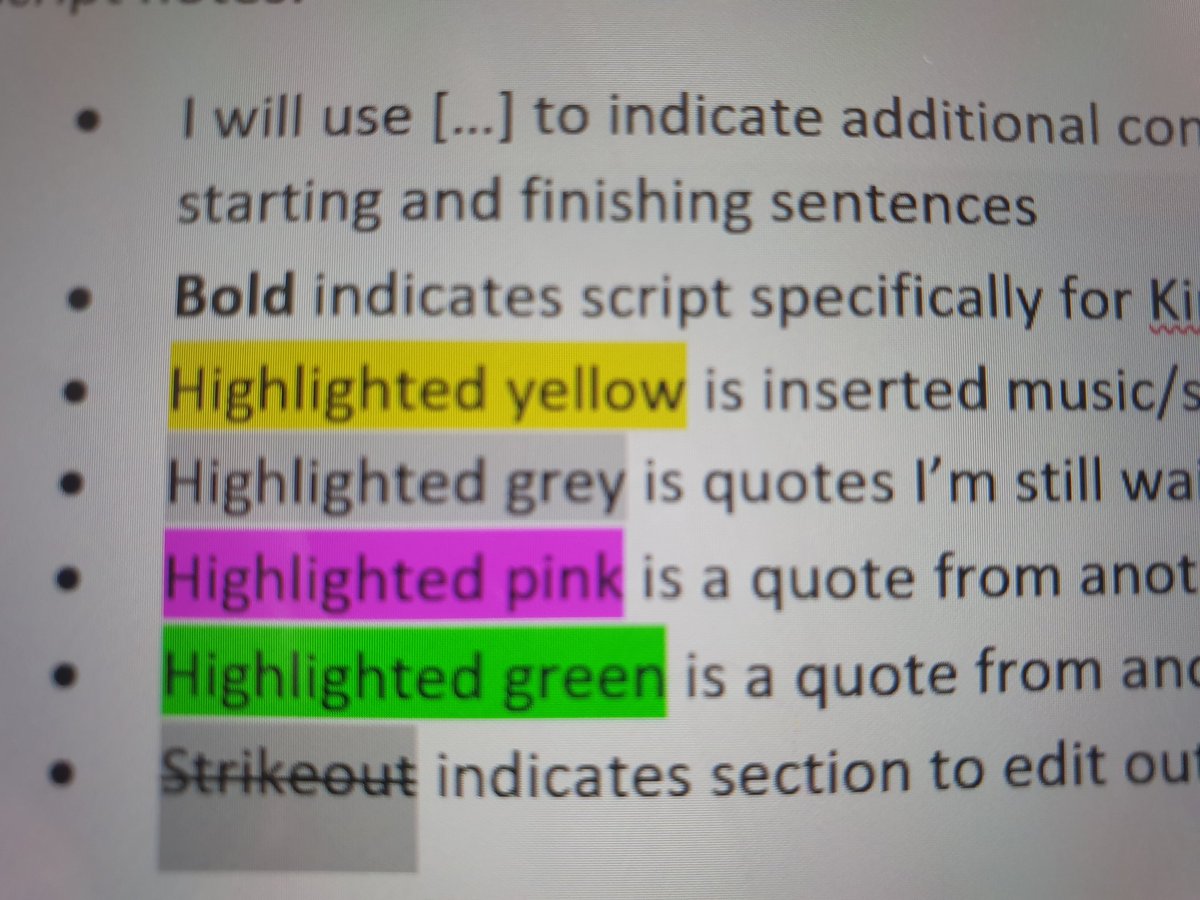 KlunaticsPod's tweet photo. I'm starting to write up the script for the first episode I'm producing for the podcast...

Anyone want a #sneakpeak? 😉

- Mia 

#klunaticspodcast #podsquad #scriptwriting #episodethree #producerlife #Klunatic #kluniverse https://t.co/cDn5OXi0NB
