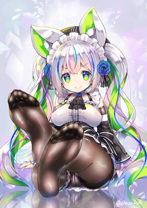#無言でメイドさんをあげる見た人もやる 