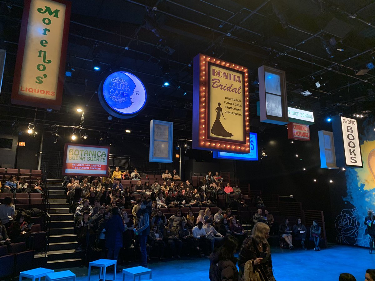 Isabelace427's tweet photo. @SteppenwolfThtr this was unbelievably good! #mexicandaughterSYA moving performance with amazing acting by the main character! https://t.co/ILMRcURDCg