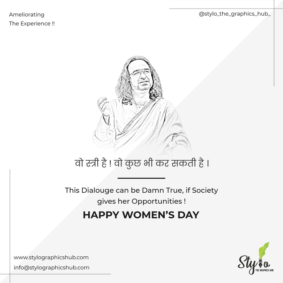 HubStylo's tweet photo. Women are best gift for men created by God Folded handsFolded handsFolded hands ..#HappyWomensDay2020
#stylothegraphicshub #branding #agency #rajkot_diaries #gujarat #india #professional #branddevelopment #shaping #your #brand #logo #letterhead #businesscard #uiux #banner https://t.co/7hBCqR6fTV
