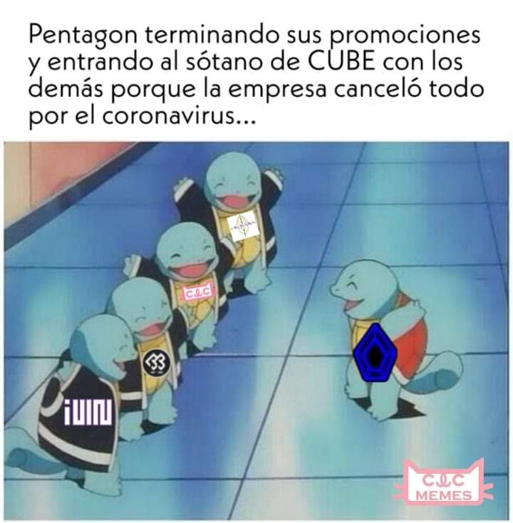 G_I_DLE_MEMES's tweet photo. Cube family xd

#BTOB #CLC #Pentagon 
#G_I_DLE #ATrainToAutumn 

©https://t.co/6zCiL8WU7C https://t.co/7BwDSDsdMp