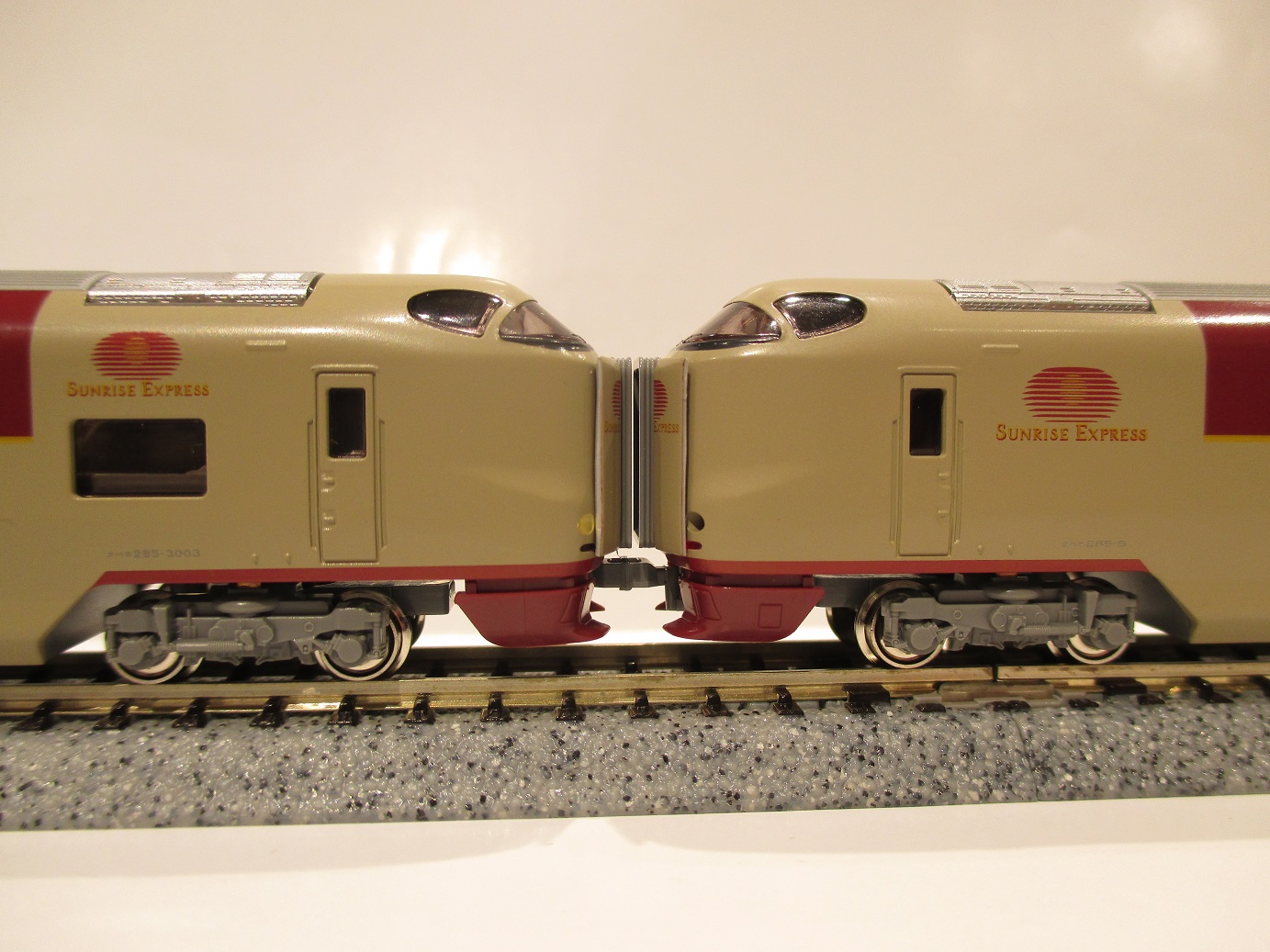 TK 10-387 285系3000番台　サンライズエクスプレス KATOの10-387 285系3000番台「サンライズエクスプレス