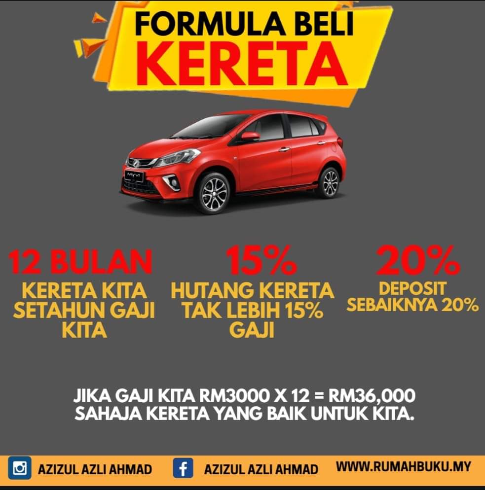 cara beli kereta baru