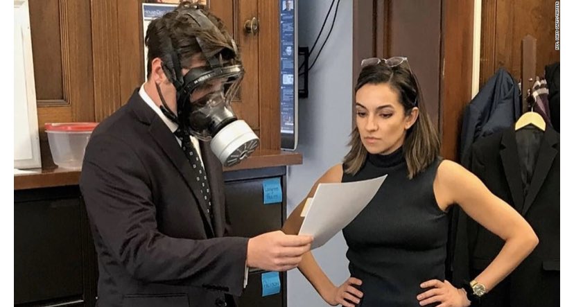 66Alpine's tweet image. Florida... this is the douchbag you want representing you? He’s an entitled brat.  He makes fun if the corona virus and now one of the people he represents in his state has died from it. Absolutely embarrassing. @RepMattGaetz