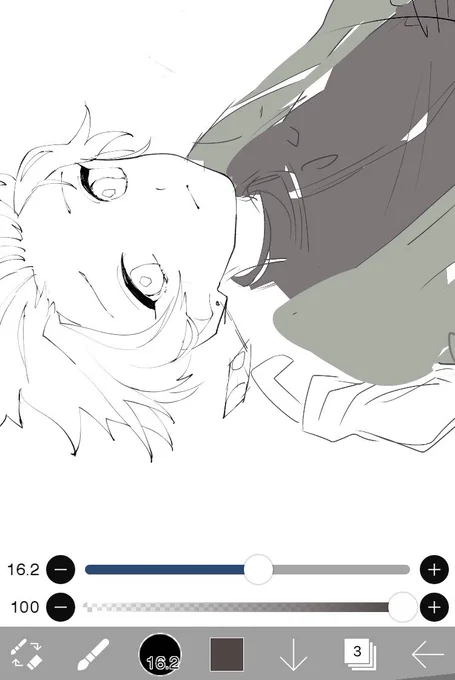 没の予感 