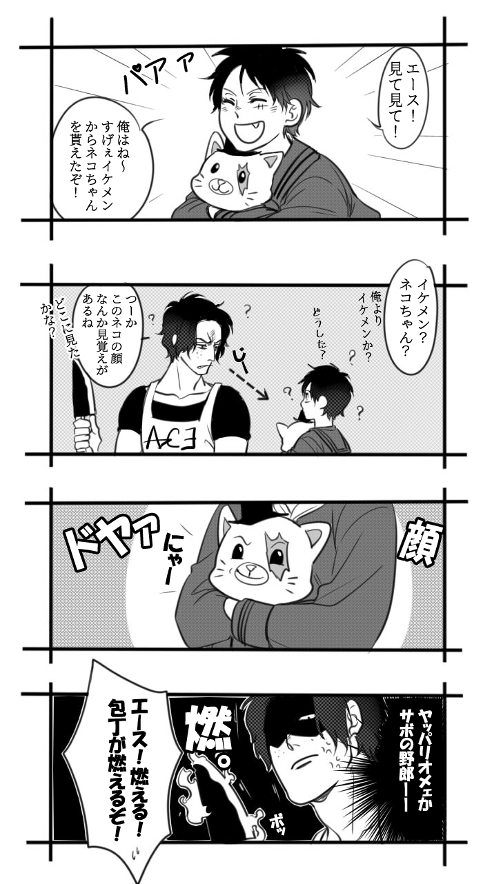 宝 在 Twitter 上 お題 エースｘ ルフィで嫉妬ネタ エースとルフィは血の繋がらない兄妹 エースがシスコンでルフィは記憶を持ってない サボはエースのクラスメート ルフィに一目ぼれ エール サボルお題ありがとうございます T Co