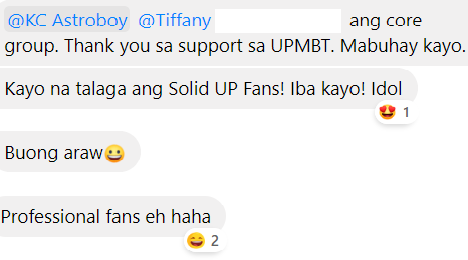 astroboyisgay's tweet photo. #AllForUP hahaha #UPFIGHT ❤️💚✊ wala, di nako makakanood mamaya, I feel like I need a massage. Ung pagod ko parang pang buong season na ganern hahaha #OkayTita https://t.co/h477OCXnTx