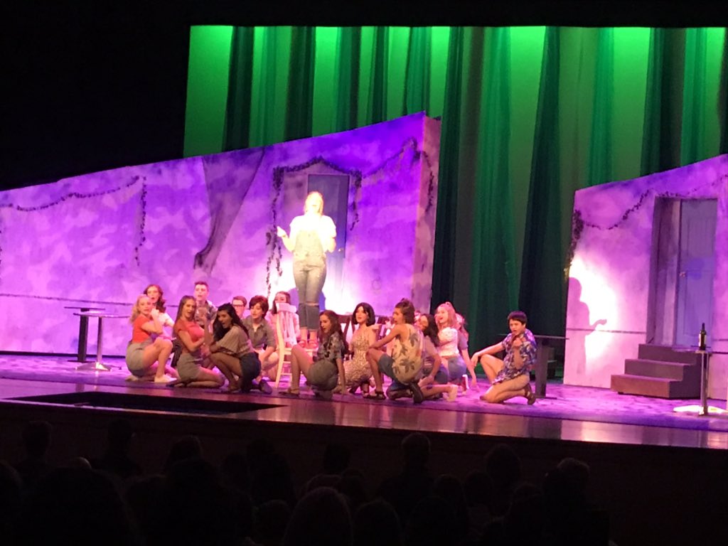 Outstanding performances by all of the cast and crew of Mamma Mia! under the direction of Dan Schmidt, Taryn Gervais, Erin Fine and Mary Beth Hurst! #swpride