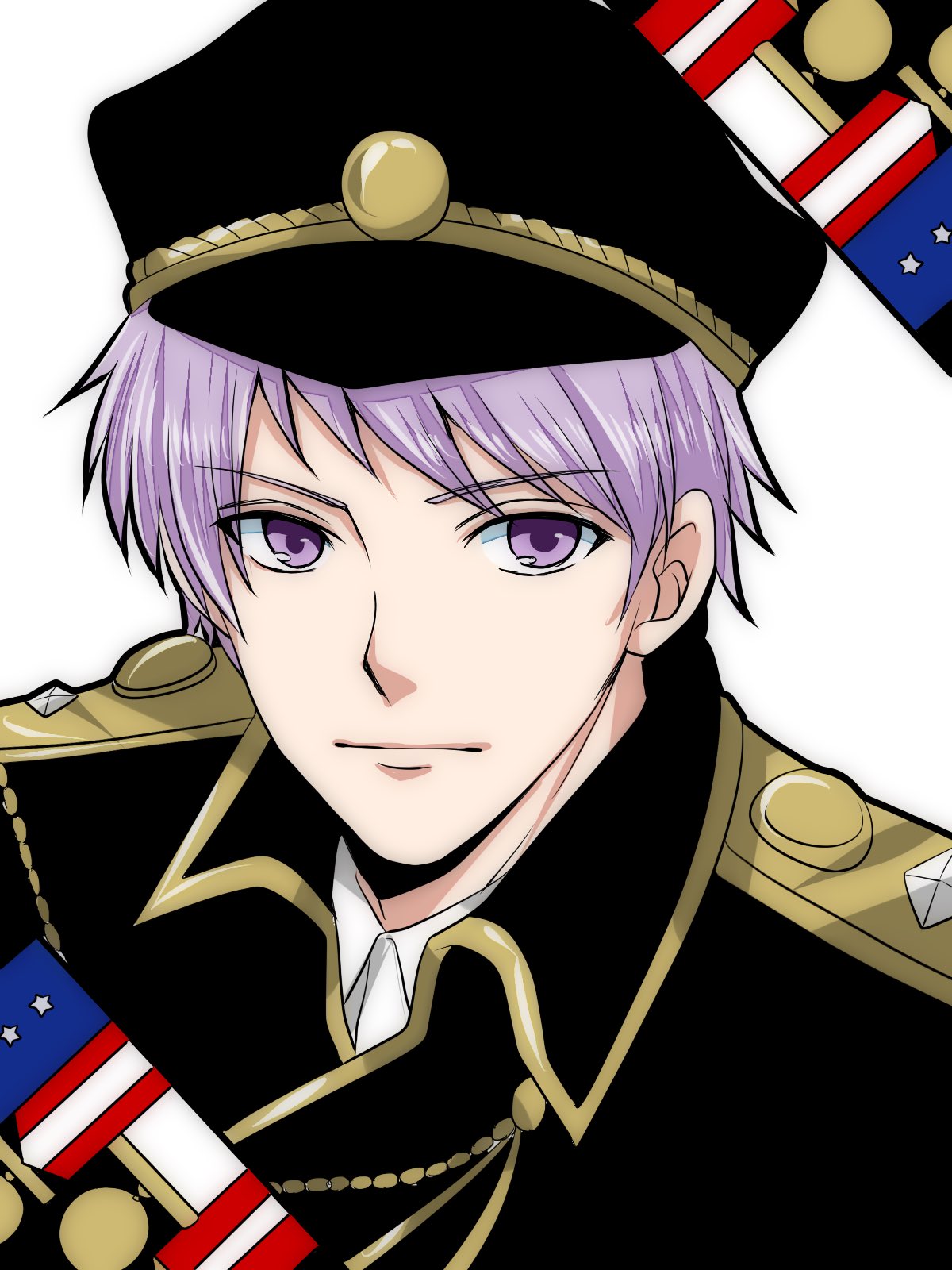 マコ V Twitter お題 警察官 イケメン夜曲より ノエル オーウェン 遅刻参加です 昨日は仕事疲れで描けそうになかったので 珍しく夜曲で参加させていただきました 警察官というお題で彼を描かないわけにいかない 夜曲面白いから