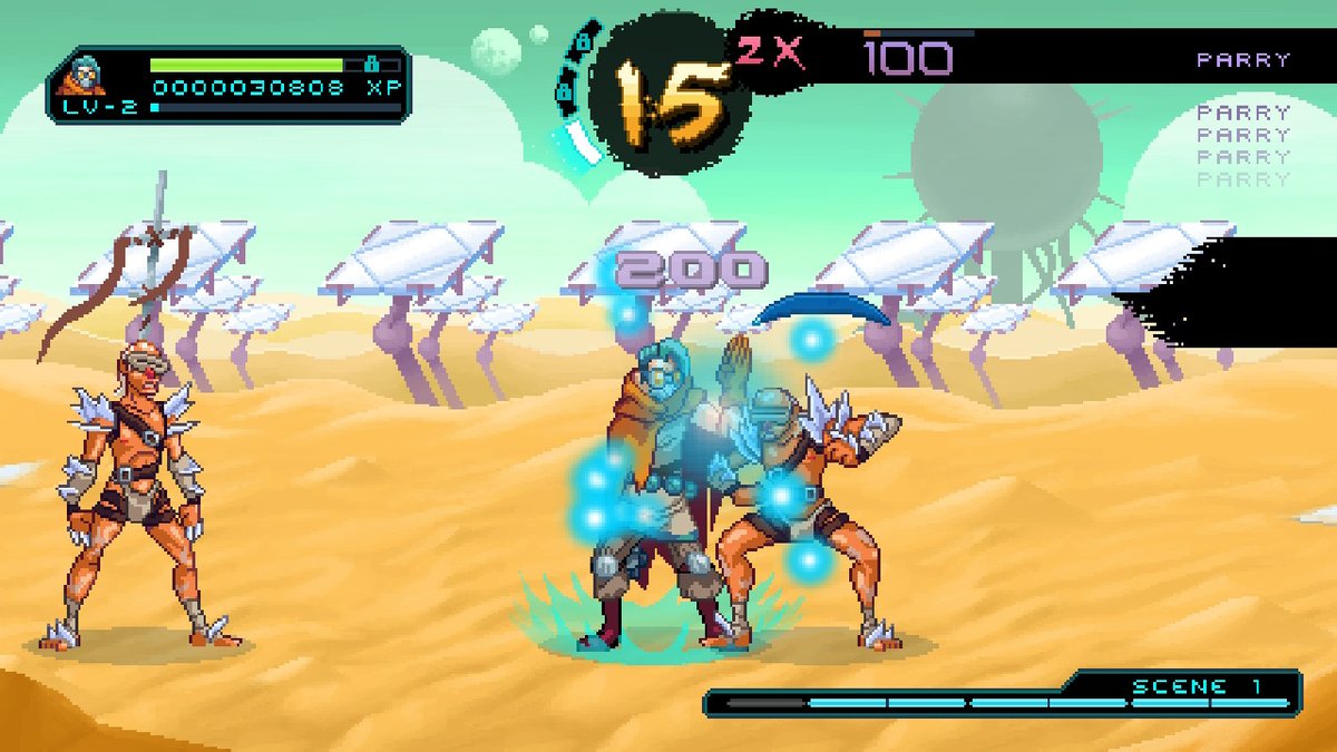 Another new game added to my side-scrolling beat-em-up book: Way of the Passive Fist by @HHGamesinc - superb! #NintendoSwitch