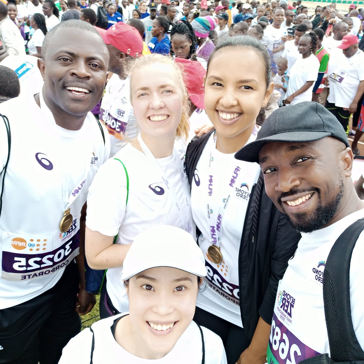 UNFPAKen's tweet photo. Finishing a marathon is a state of mind that says anything is possible, We will #EndFGM by 2022 @OlajideDemola @PSYGKenya #IWD2020 #beyondzeromarathon #beyondzero https://t.co/CO9l9JJRu0