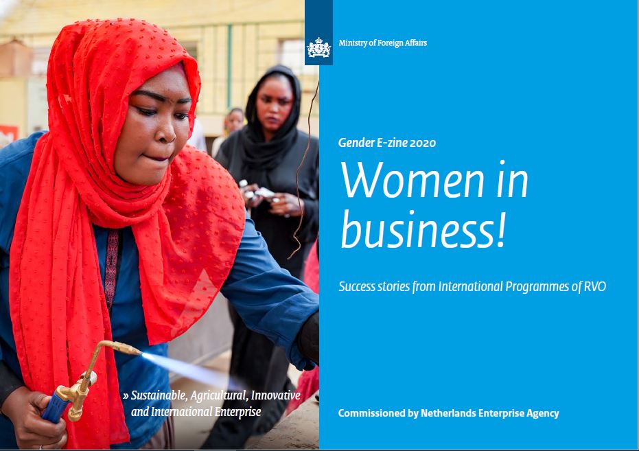 Today is #internationalwomensday! Read in our Gender E-zine how NL Enterprise supports #womeninbusiness with subsidies, training and advice!➡️ bit.ly/2TtXW6o⬅️ #IWD2020 <a href="/minbz/">Ministerie van Buitenlandse Zaken</a>