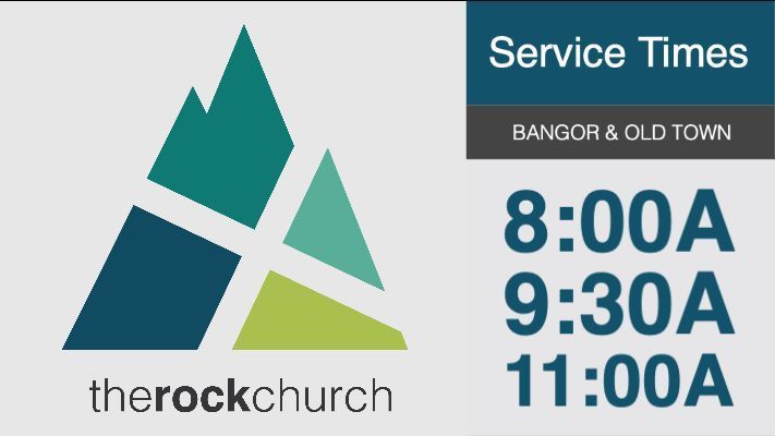 TRCNorth's tweet photo. Join us in Bangor and Old Town this morning!  Service times are 8:00, 9:30 and 11:00.  Today is week two of Growth Track.  Join us after the 3rd service at each campus.  Lunch and childcare will be provided.  

#unfinishedrock #liveforjesus #findyourtribe #growthtrack https://t.co/JVBNK9WDjb