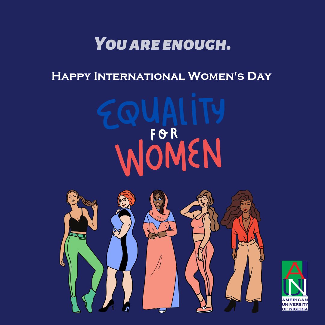 AUNigeria's tweet photo. I am Generation Equality: Realizing Women's Rights. 

Happy International Women's Day from Stallion Nation! https://t.co/HRpwRunSV5