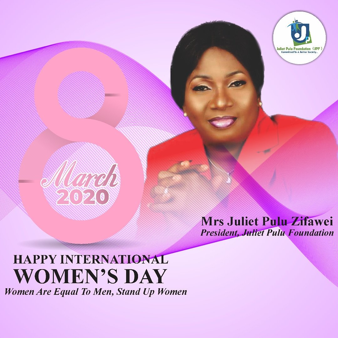 JulietPuluF's tweet photo. Happy International Women's Day.
 _Women Are Equal to Men... Women Stand Up_ https://t.co/alZ7nkSEsV