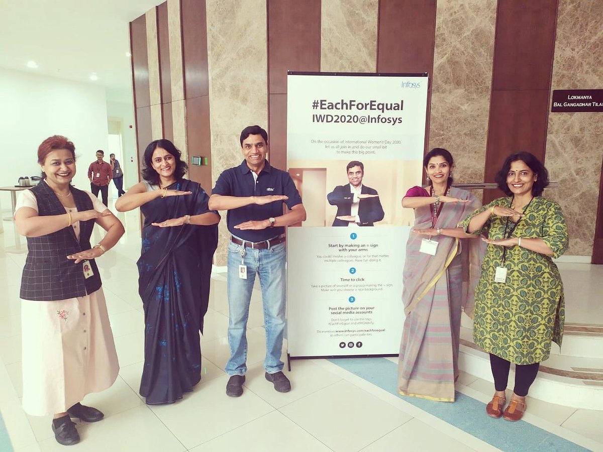 deepa_badi's tweet photo. #EachforEqual #iwdatinfy #LifeatPuneDC in pursuit of equality, happiness and excellence! https://t.co/tmdJKIHaya
