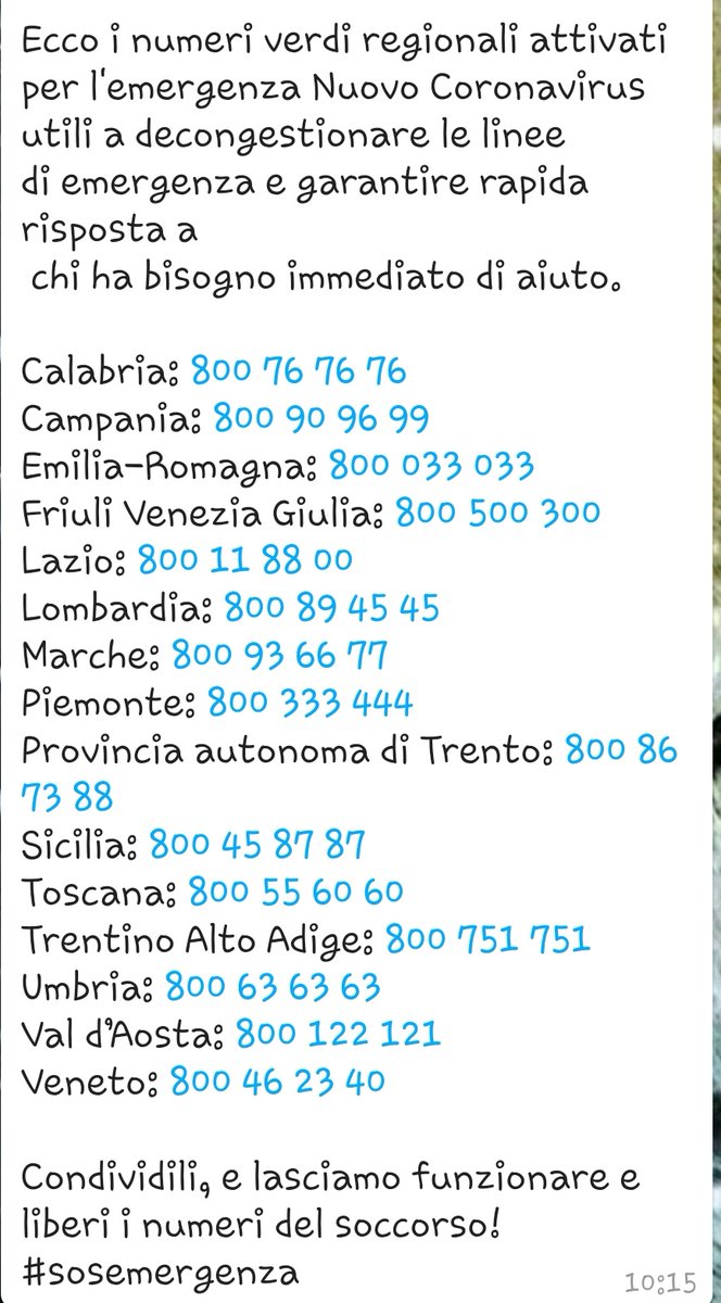 manuilroscio's tweet photo. #cornoravirus magari servono https://t.co/fbcYrizRNy