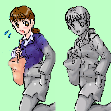 ④リクルーター女子石化