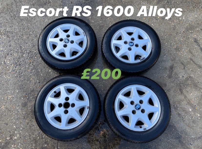 We are having a bit of a clear out. Know anyone looking for Alloys for their car? May sell separately if someone has a kerbed wheel. #alloywheels #alloywheelsforsale #bbs #peugeot208 #escortrs1600 #chichester #westsussex #hampshire