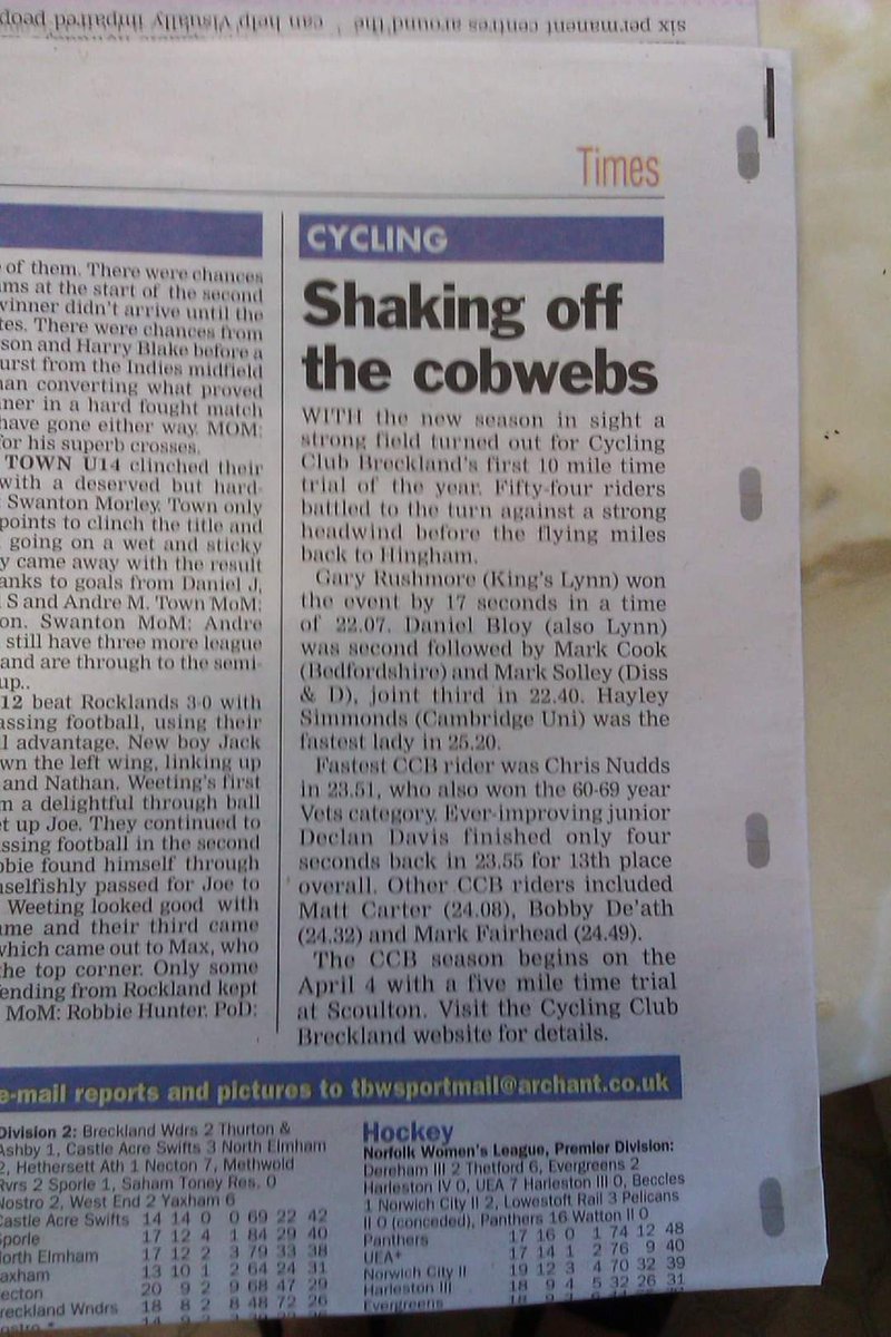 MarkFairhead's tweet image. Hayley Simmonds this came up on my FB memories, rode the same event yesterday.