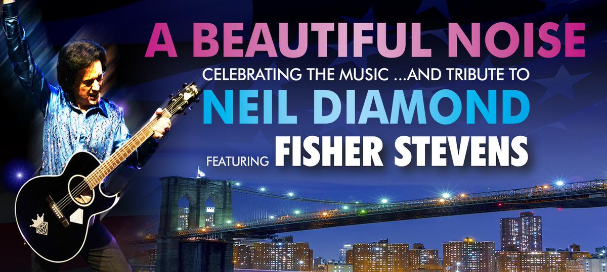 ⭐⭐⭐⭐⭐ 'With his sincere and charismatic stage presence Fisher Stevens may as well be the real Diamond, the audience is putty in his hands”. A Beautiful Noise - featuring Love On The Rocks, Sweet Caroline, Forever In Blue Jeans. Saturday 28 March - bit.ly/BeautifulNoise…