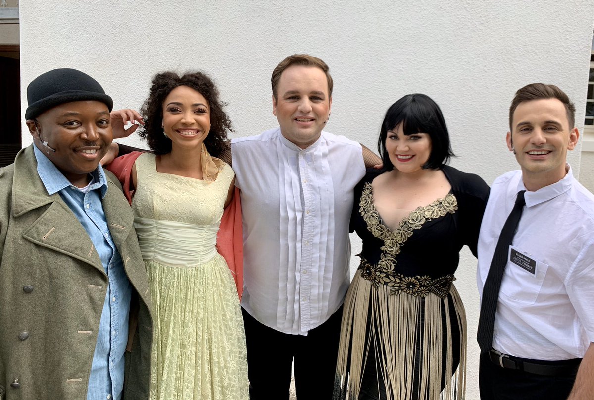 TimothyMoloi's tweet photo. Backstage before our final performance of #BroadwayToBirdstreet. What an honour and an absolute pleasure it’s been sharing the stage at @Woordfees this weekend with these amazing artists and the talented young stars of tomorrow from #CurroCreate https://t.co/gjiTVkxa0i