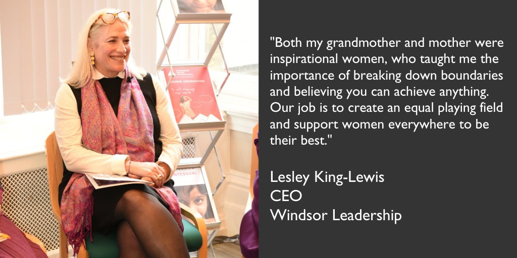 windsorleaders's tweet photo. “Our job is to create an equal playing field and support women everywhere to be their best.”  Lesley King-Lewis @wl_ceo #IWD2020 #EachforEqual #WomenInLeadership 📷 @EdwardMLloyd https://t.co/pmQxaGUMk4