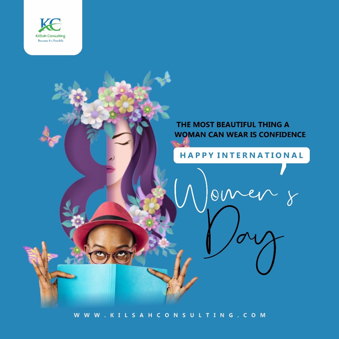 KilsahC's tweet photo. The most beautiful thing a woman can wear is confidence.
Happy International Women's Day.
#Kilsah
.
.
.
.
.
.
.
.
.
.
.
#consulting #business #marketing #training #entrepreneur
#Sdg8 #Each4Equal #InternationalWomensDay
#trade #afcfta #theafricawewant #smes #msme https://t.co/I5QXdKbQEY