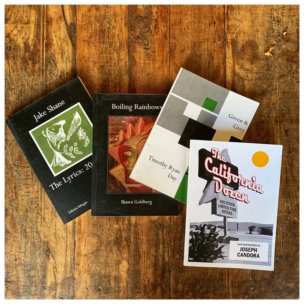 The books of Lemon Street Press @JakeShaneMusic @tryanday #smallpress #independentbooks #poetry #lyrics and #shortstories