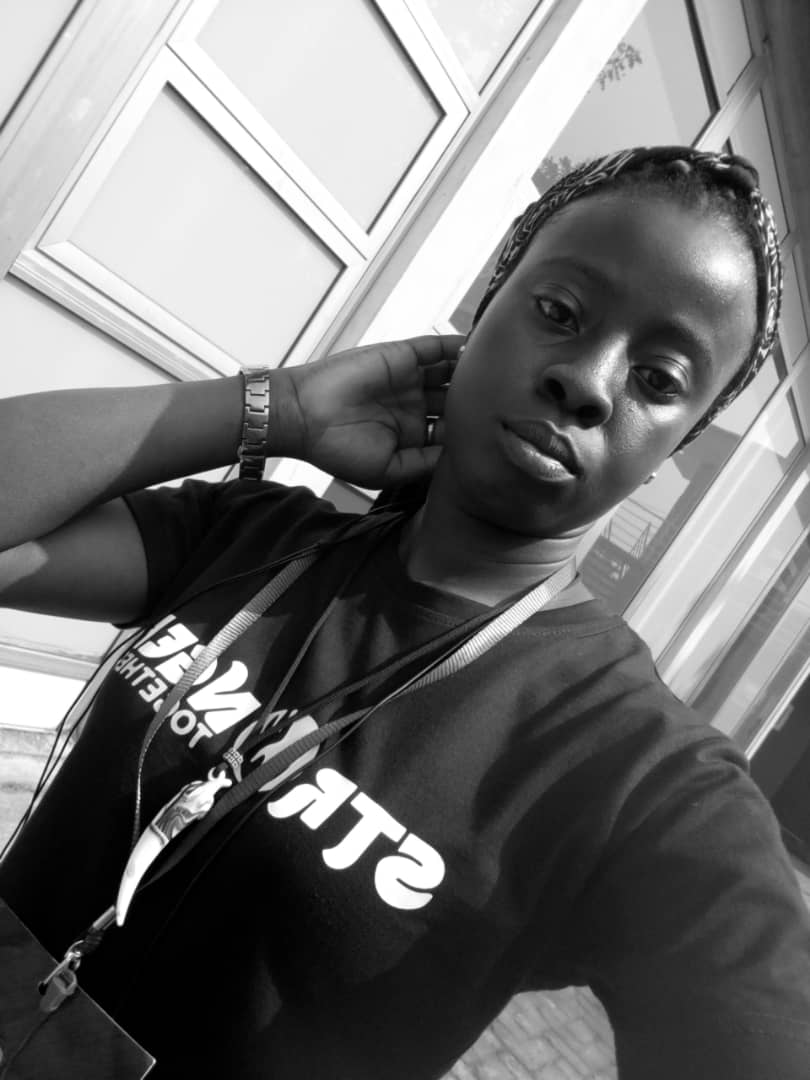 Army4Dev's tweet photo. Diwura Williams, a 20 year old student of science Is a Creative Artist, content writer, spoken word artist, poet, professional debater, presenter, volunteer and certified public speaker.
A passionate Writer and blogger (https://t.co/MzYVPI5xgR).
#IWD2020 https://t.co/wIHvzH4Lqp