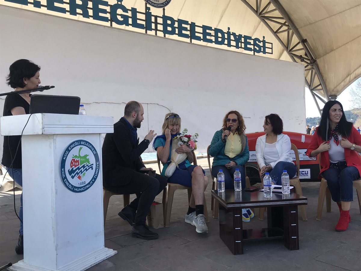 RosieSwalePope's tweet photo. HAPPY WOMEN’S DAY!  ‘Every Day is a women’s Day!’ Is the big message! 
  I was privileged to talk about some of my important reasons 4run pfrom Brighton UK 2Kathmandu 4 Phase Worldwide at  a caring  prestigious event in Eregli, Turkey  yesterday 2,celebrate Women’s Day. https://t.co/Z0Bza38NQ9