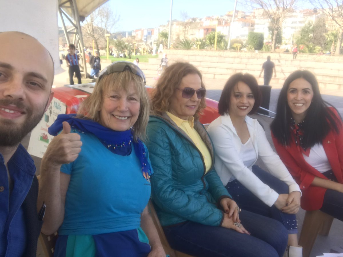 RosieSwalePope's tweet photo. HAPPY WOMEN’S DAY!  ‘Every Day is a women’s Day!’ Is the big message! 
  I was privileged to talk about some of my important reasons 4run pfrom Brighton UK 2Kathmandu 4 Phase Worldwide at  a caring  prestigious event in Eregli, Turkey  yesterday 2,celebrate Women’s Day. https://t.co/Z0Bza38NQ9