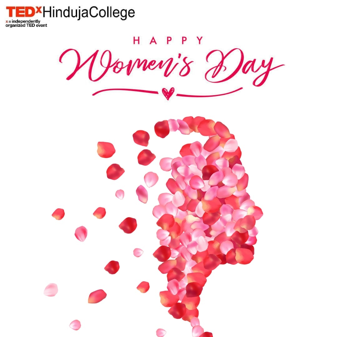 TEDxKPBHC's tweet photo. There are two powers in the world;
one is the sword and the other is the pen. There is a third power stronger than both, that of WOMEN! 
TEDxHindujaCollege celebrates
WOMEN - the epitome of strength, courage, love and life!❤️🙌🏼

Happy Women's Day 🎀 https://t.co/AGEI1YXAEa