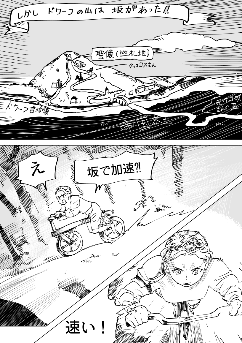 左から右に読みます
7
#クッコロ自転車 