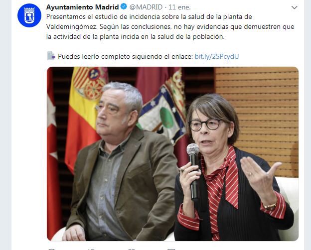 <a href="/isabanes/">Inés Sabanés</a> Tan impresentable como tú cuando nos decías a los vecinos de Vallecas que la incineradora De #Valdemingomez no era perjudicial para nuestra salud. Los políticos sois todos unos mentirosos.