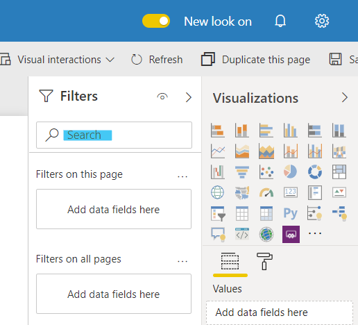 #PowerBI service now includes Search in the Filter pane