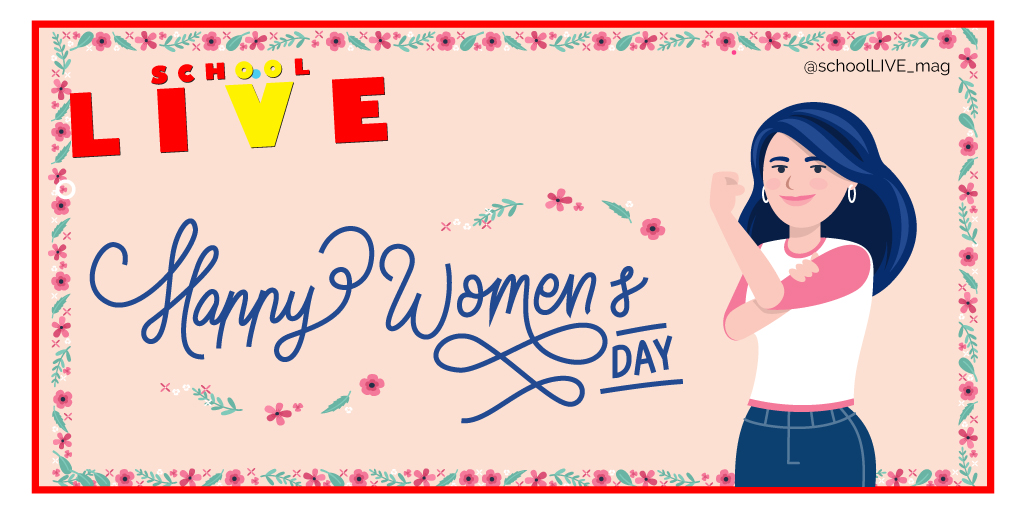 schoolLIVE_mag's tweet photo. This Women's Day, let's do something a bit more significant. Apart from voicing women's rights and gender equality, let's empower every woman around us to empower themselves completely and encourage them to spread their magic in the world - fearlessly! 💫
#womensday #schoolLIVE https://t.co/CrdRR3Slv2