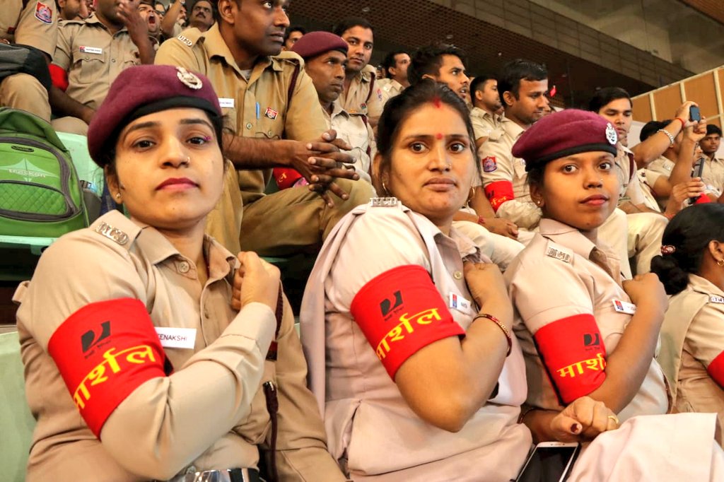 AAPRajasthan's tweet photo. Pic 1: Women marshals deployed in our DTC and cluster buses.
Pic 2: Happy women travellers with their pink tickets.
One policy is empowering women from all walks of life.
This is how @ArvindKejriwal is changing lives of women in Delhi.
#DilliMeinLadiesFirst https://t.co/0vG9uy4M4H