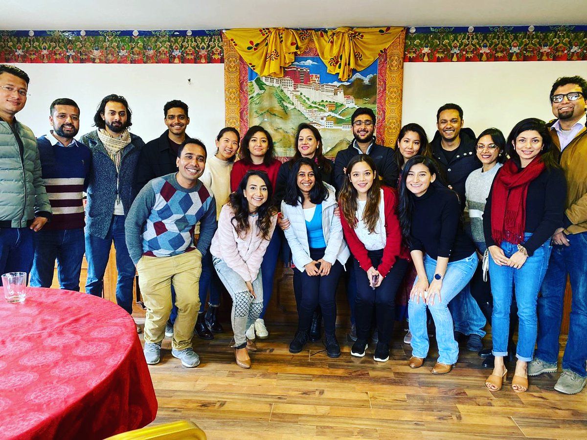 The Global Shapers monthly lunch was hosted by Tsewang at Hotel Tibet today. The lunch also doubled as birthday celebrations for two of our shapers - Tsewang and Kessang. Here’s wishing them a very happy birthday!

#KTMshapers #GlobalShapers