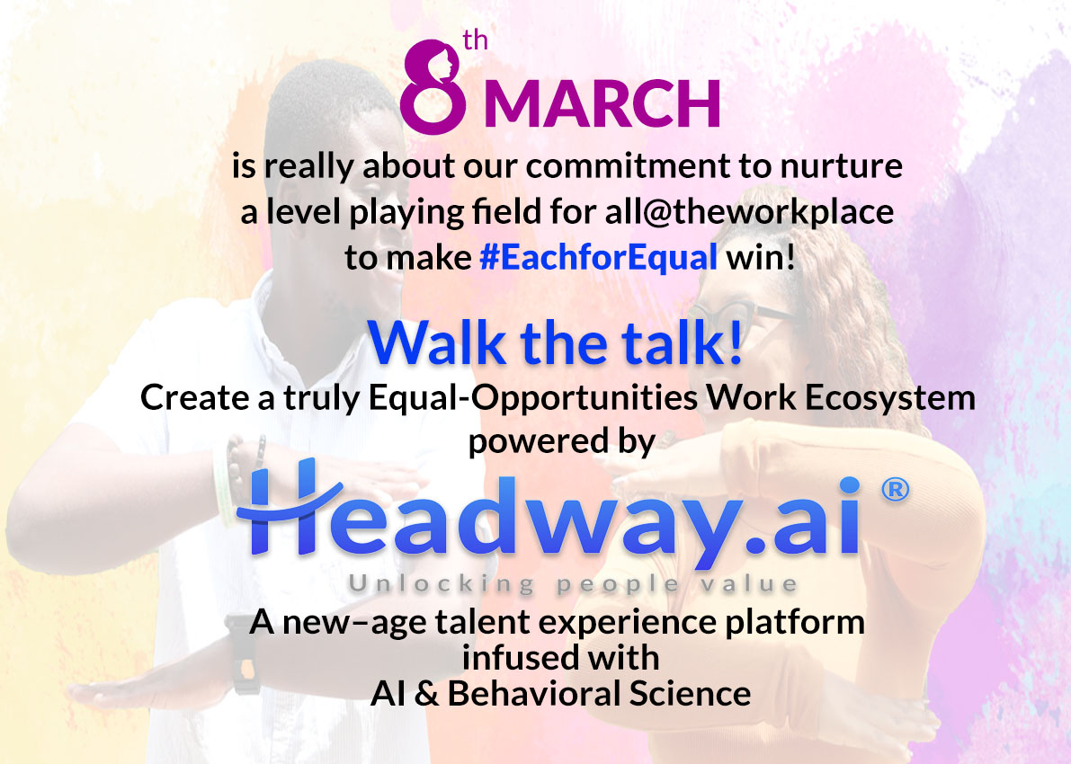 HeadwayAi's tweet photo. Celebrating #EachforEqual the https://t.co/Bd7w0b6nrn way...
Know more - https://t.co/w6PISSxijC

 #internationalwomensday  #womenintech #buildingabetterworkingworld  #innovation https://t.co/OoNMBmbTUB