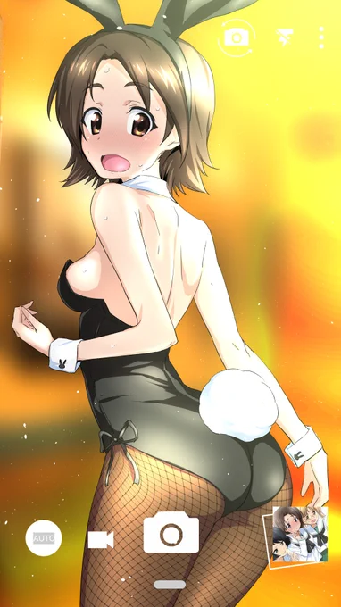3月8日は澤ちゃんの日との事なのでバニーさわちゃん!(と過去絵) 