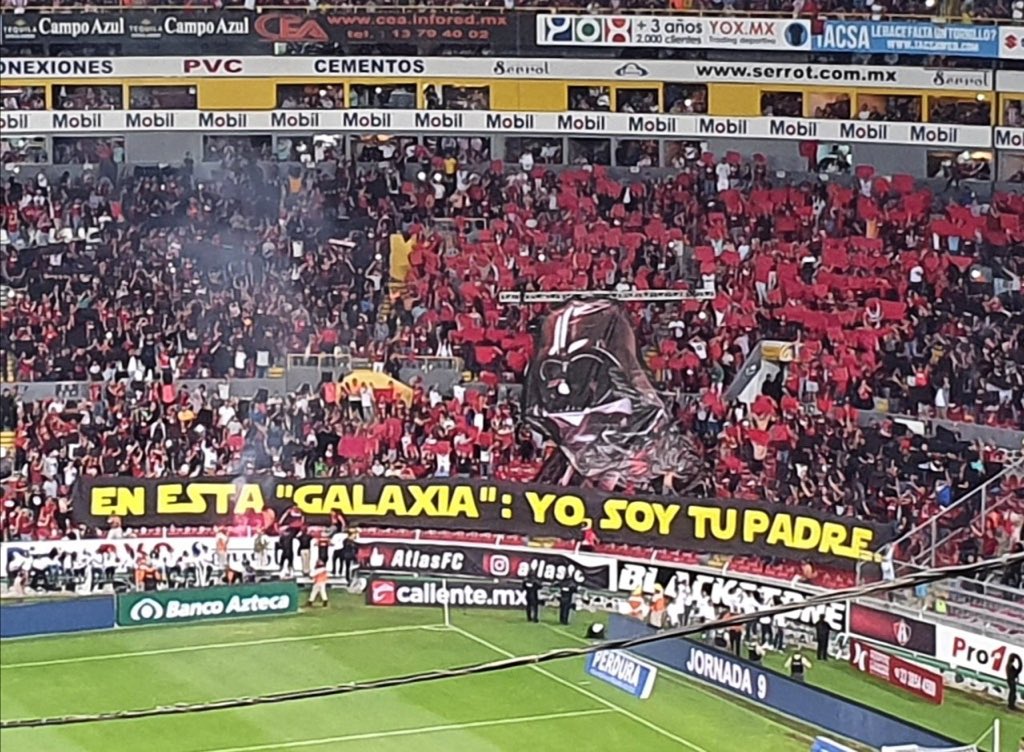 TSA_oficial's tweet photo. Mucha Afición para tan poco equipo.

#Atlas https://t.co/wR24iKh7UJ