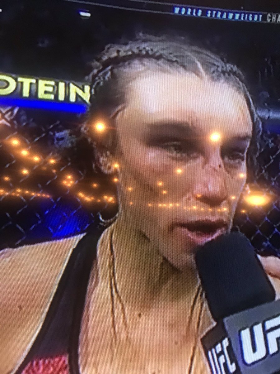 DevinNadal's tweet photo. @ufc @MmaWeili  turned @joannamma into nosferatu #fightoftheyear  #UFC248 https://t.co/V2CIjta7D9