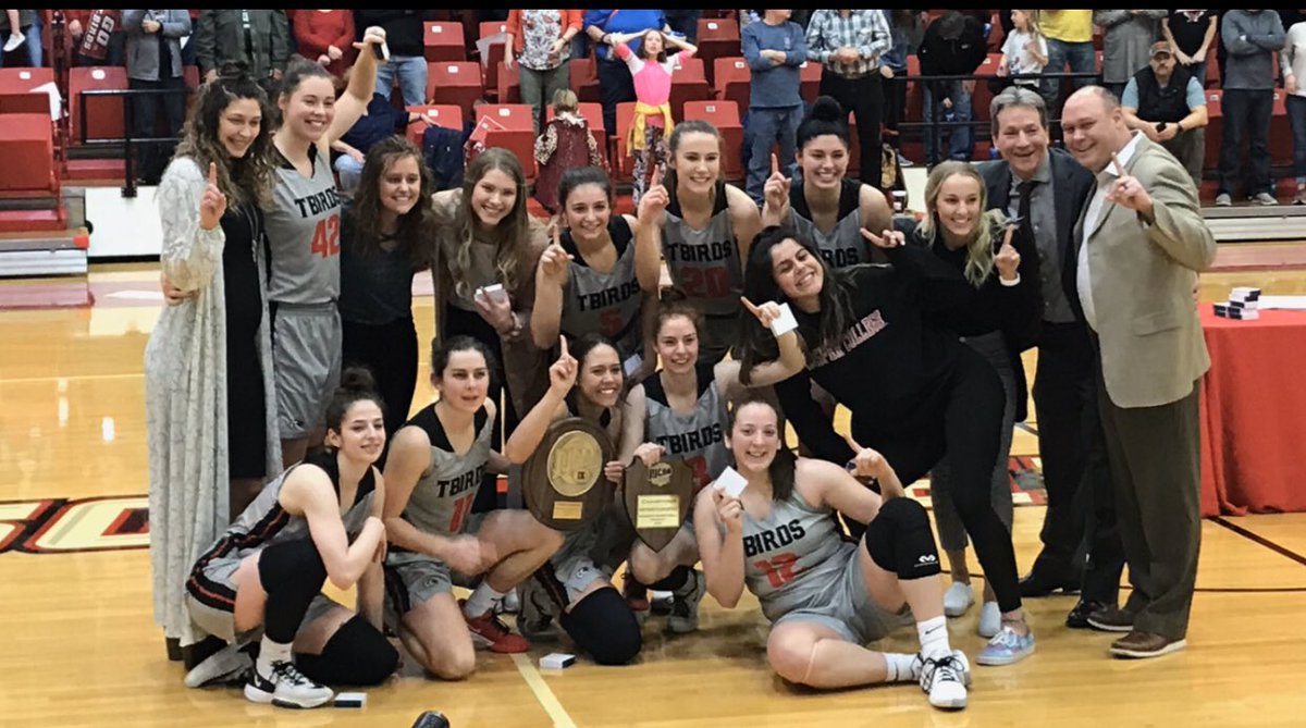 LadyTbirdsBball's tweet photo. The Lady TBirds defeat the #2 team in the nation Western Nebraska 66-64 in a thriller for the Region 9 Championship! They are head to Lubbock, TX for the @NJCAA  National Tournament #Road2Lubbock #NJCAABasketball #All4Casper #GOTBIRDS #FLYWITHUS https://t.co/3knGBGFToP