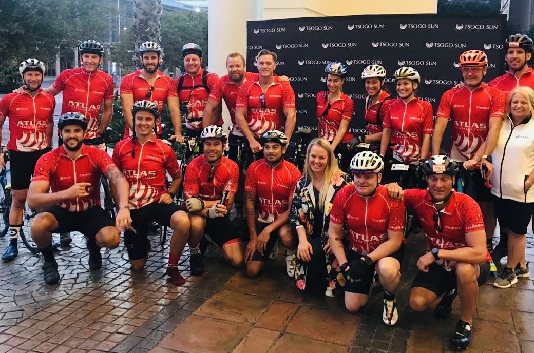 sueconnection's tweet photo. Watch out for #TeamAtlas powered by #ThirstiWater as they cycle for charity! Give them a massive shout out! 🚴🏽‍♂️🚴🏽‍♂️🚴🏽‍♂️ @atlas_frc @ThirstiWater @CTCycleTour https://t.co/EMsNlc9w8m