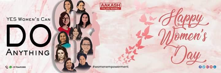 aakashmarbles's tweet photo. A woman is a hearty combination of positive thoughts, bold colors, unconditional love and the need to give. She is timeless and powerful. Happy Women’s Day

#aakash #aakashitalianmarble  #womenempowerment #girl #woman  #womenempowerment2020  #happywomenday2020 https://t.co/T7V56rTnql
