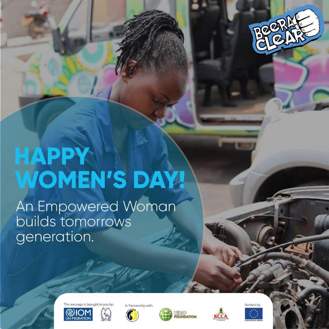SocialUganda's tweet image. “There is no limit to what we, as women, can accomplish.” Michelle Obama. 
Happy Women’s Day.
#WomensDay 
#BeeraClear