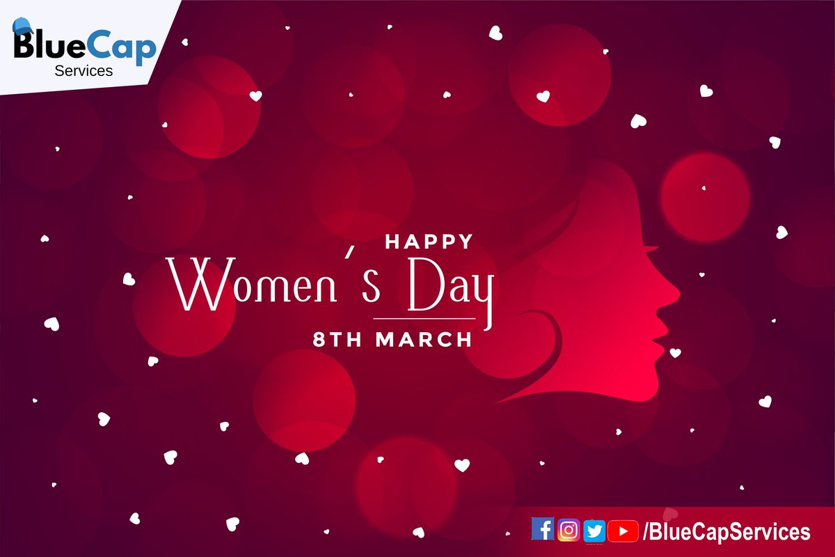 BluecapServices's tweet photo. Wish you a "Happy International Women's Day"
@BluecapServices

#bluecap_services 
#WomensDay #womensday2020 #inspiringwomen #happywomensday #8march #InternationalWomensDay
#8marchwomensday #women #womenempowerment #womensdayspecial #InternationalWomenDay2020 https://t.co/uZgifNpQYQ